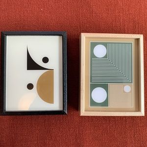 Mini Geometric Art Prints - 3.5in x 4.5in